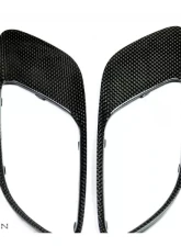 RW Carbon Fiber Hood Vents BMW M3 E90 | E92 | E93 2008-2013                                     - bmwe9xm329 - Image 2