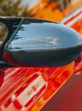RW Carbon Fiber Mirror Covers BMW M3 E90 | E92 | E93 2008-2013                                     - bmwe9xm331 - Image 3