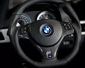 RW Carbon CF Steering Wheel Trim BMW M3 | 1M E82 2008-2013