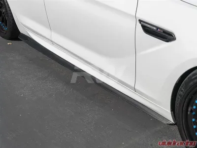RW Carbon DTM Style Carbon Fiber Side Skirt Extensions BMW F06 2012-2019 - bmwf0601