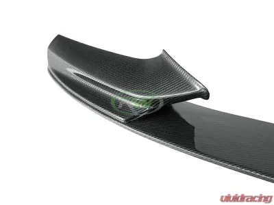 RW Carbon Performance Style CF Front Lip Spoiler w/ SLiPLO Anti-Scrape Kit BMW F10 | F11 5 Series 2011-2017 - bmwf10013-1