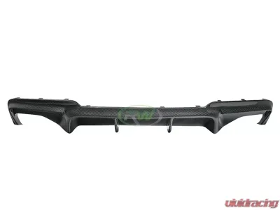 RW Carbon M Sport DTM Carbon Fiber Rear Diffuser BMW F10 | F11 5 Series 2011-2017 - bmwf10015