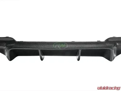 RW Carbon M Sport DTM Carbon Fiber Rear Diffuser BMW F10 | F11 5 Series 2011-2017 - bmwf10015