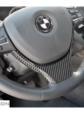 RW Carbon Fiber Steering Wheel Trim BMW 5 | 6 | 7 Series 2011-2019                                     - bmwf10021 - Image 2