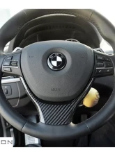 RW Carbon Fiber Steering Wheel Trim BMW 5 | 6 | 7 Series 2011-2019                                     - bmwf10021 - Image 2