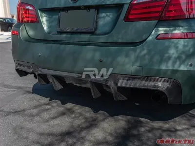 RW Carbon DTM Carbon Fiber Rear Diffuser BMW M5 F10 2012-2017 - bmwf10023