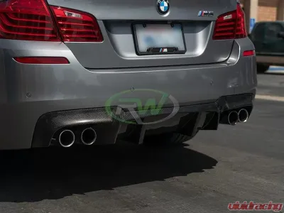RW Carbon DTM Carbon Fiber Rear Diffuser BMW M5 F10 2012-2017 - bmwf10023