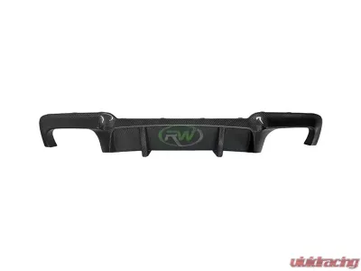RW Carbon DTM Carbon Fiber Rear Diffuser BMW M5 F10 2012-2017 - bmwf10023