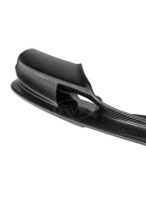 RW Carbon 3D Style Carbon Fiber Front Lip w/ SLiPLO Anti-Scrape Kit BMW M5 F10 2012-2017                                     - bmwf10025-1 - Image 6
