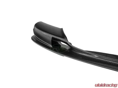 RW Carbon 3D Style Carbon Fiber Front Lip w/ SLiPLO Anti-Scrape Kit BMW M5 F10 2012-2017 - bmwf10025-1