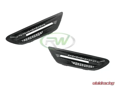 RW Carbon Fiber Fender Grilles BMW M5 F10 2012-2017 - bmwf10031