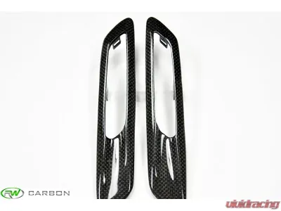 RW Carbon Fiber Fender Trim BMW F10 5 Series 2010-2013 - bmwf10034