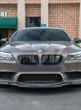 RW Carbon Center Carbon Fiber Front Spoiler BMW M5 F10 2012-2017                                     - bmwf10037 - Image 3