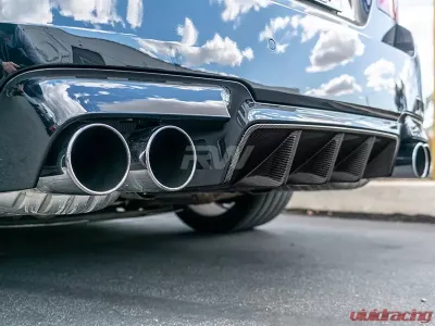 RW Carbon Type I Carbon Fiber Center Diffuser BMW M5 F10 2012-2017 - bmwf10047