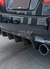 RW Carbon Type I Carbon Fiber Center Diffuser BMW M5 F10 2012-2017                                     - bmwf10047 - Image 3