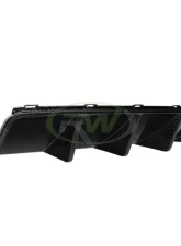 RW Carbon Type I Carbon Fiber Center Diffuser BMW M5 F10 2012-2017                                     - bmwf10047 - Image 5