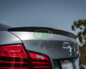 RW Carbon Arkym Style Carbon Fiber Trunk Spoiler w/ 3M Tape BMW F10 5 Series 2011-2017