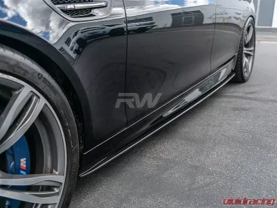 RW Carbon CF Performance Style Side Skirts BMW F10 | F11 2011-2017 - bmwf10060