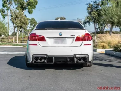 RW Carbon GTX Style Carbon Fiber Diffuser BMW F10 M5 2012-2017 - bmwf1067
