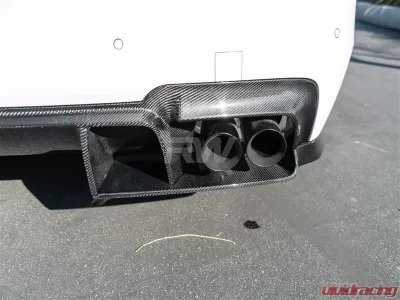 RW Carbon GTX Style Carbon Fiber Diffuser BMW F10 M5 2012-2017 - bmwf1067