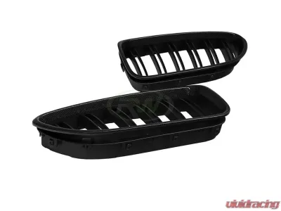 RW Carbon Fiber Grilles BMW 6 Series F06 | F12 | F13 2012-2019 - bmwf12003