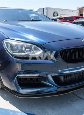 RW Carbon Gloss Black Grilles BMW 6 Series F06 | F12 | F13 2012-2019                                     - bmwf12004 - Image 3