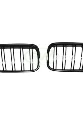 RW Carbon Gloss Black Grilles BMW 6 Series F06 | F12 | F13 2012-2019                                     - bmwf12004 - Image 4