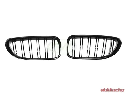 RW Carbon Gloss Black Grilles BMW 6 Series F06 | F12 | F13 2012-2019 - bmwf12004