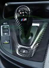 RW Carbon Fiber Gear Selector Cover BMW M2 | M3 | M4 2012-2020                                     - bmwf12006 - Image 4