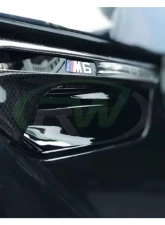 RW Carbon Carbon Fiber Fender Trim BMW F06 | F12 | F13 M6 2012-2023                                     - bmwf12007 - Image 4