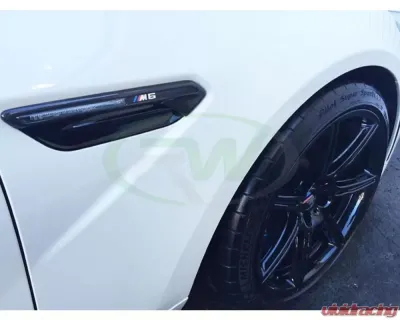 RW Carbon Carbon Fiber Fender Trim BMW F06 | F12 | F13 M6 2012-2023 - bmwf12007