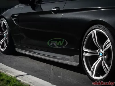 RW Carbon CF Side Skirt Extensions BMW F06 | F12 | F13 2012-2019 - bmwf12015