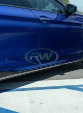 RW Carbon CF Side Skirt Extensions BMW F06 | F12 | F13 2012-2019                                     - bmwf12015 - Image 2