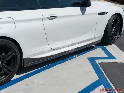 RW Carbon CF Side Skirt Extensions BMW F06 | F12 | F13 2012-2019 - bmwf12015