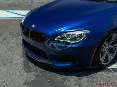 RW Carbon Center CF Front Lip Spoiler BMW M6 F06 | F12 | F13 2013-2018 - bmwf12016