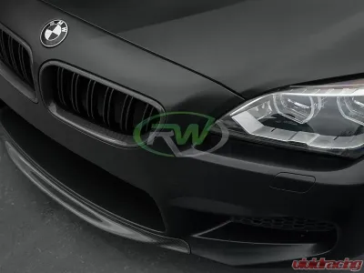RW Carbon Center CF Front Lip Spoiler BMW M6 F06 | F12 | F13 2013-2018 - bmwf12016