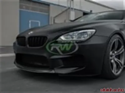 RW Carbon Center CF Front Lip Spoiler BMW M6 F06 | F12 | F13 2013-2018 - bmwf12016