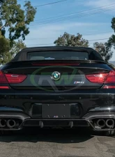 RW Carbon 3D Style Carbon Fiber Diffuser BMW M6 F06 | F12 | F13 2012-2019                                     - bmwf12020 - Image 2