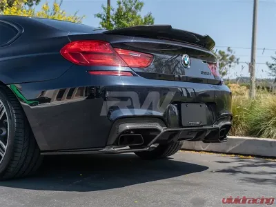 RW Carbon 3D Style Carbon Fiber Diffuser BMW M6 F06 | F12 | F13 2012-2019 - bmwf12020