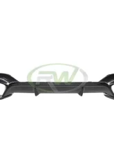 RW Carbon 3D Style Carbon Fiber Diffuser BMW M6 F06 | F12 | F13 2012-2019                                     - bmwf12020 - Image 5