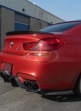 RW Carbon GTX Carbon Fiber Diffuser BMW F06 F12 | F13 2012-2019                                     - bmwf13002 - Image 6