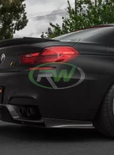 RW Carbon GTX Carbon Fiber Diffuser BMW F06 F12 | F13 2012-2019                                     - bmwf13002 - Image 3