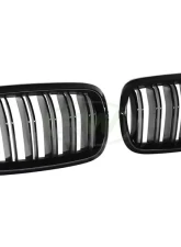 RW Carbon Gloss Black Grilles BMW X5 | X6 | X5M | X6M 2015-2018                                     - bmwf15002 - Image 6