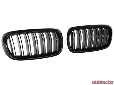 RW Carbon Gloss Black Grilles BMW X5 | X6 | X5M | X6M 2015-2018 - bmwf15002