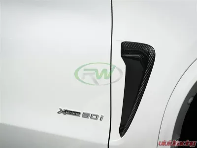 RW Carbon Fiber Fender Trims BMW F15 X5 | F85 X5M 2014-2018 - bmwf15008