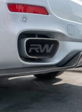 RW Carbon Sport 3D Style Carbon Fiber Diffuser BMW F15 X5 M 2014-2018                                     - bmwf15020 - Image 2