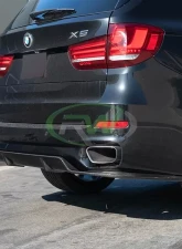 RW Carbon Sport 3D Style Carbon Fiber Diffuser BMW F15 X5 M 2014-2018                                     - bmwf15020 - Image 4