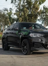 RW Carbon Fiber Front Lip Spoiler BMW F16 X6 2014-2018                                     - bmwf16002 - Image 2