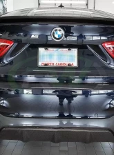 RW Carbon M Sport Carbon Fiber Diffuser BMW F16 X6 2014-2018                                     - bmwf16004 - Image 2
