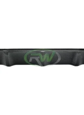 RW Carbon M Sport Carbon Fiber Diffuser BMW F16 X6 2014-2018                                     - bmwf16004 - Image 3